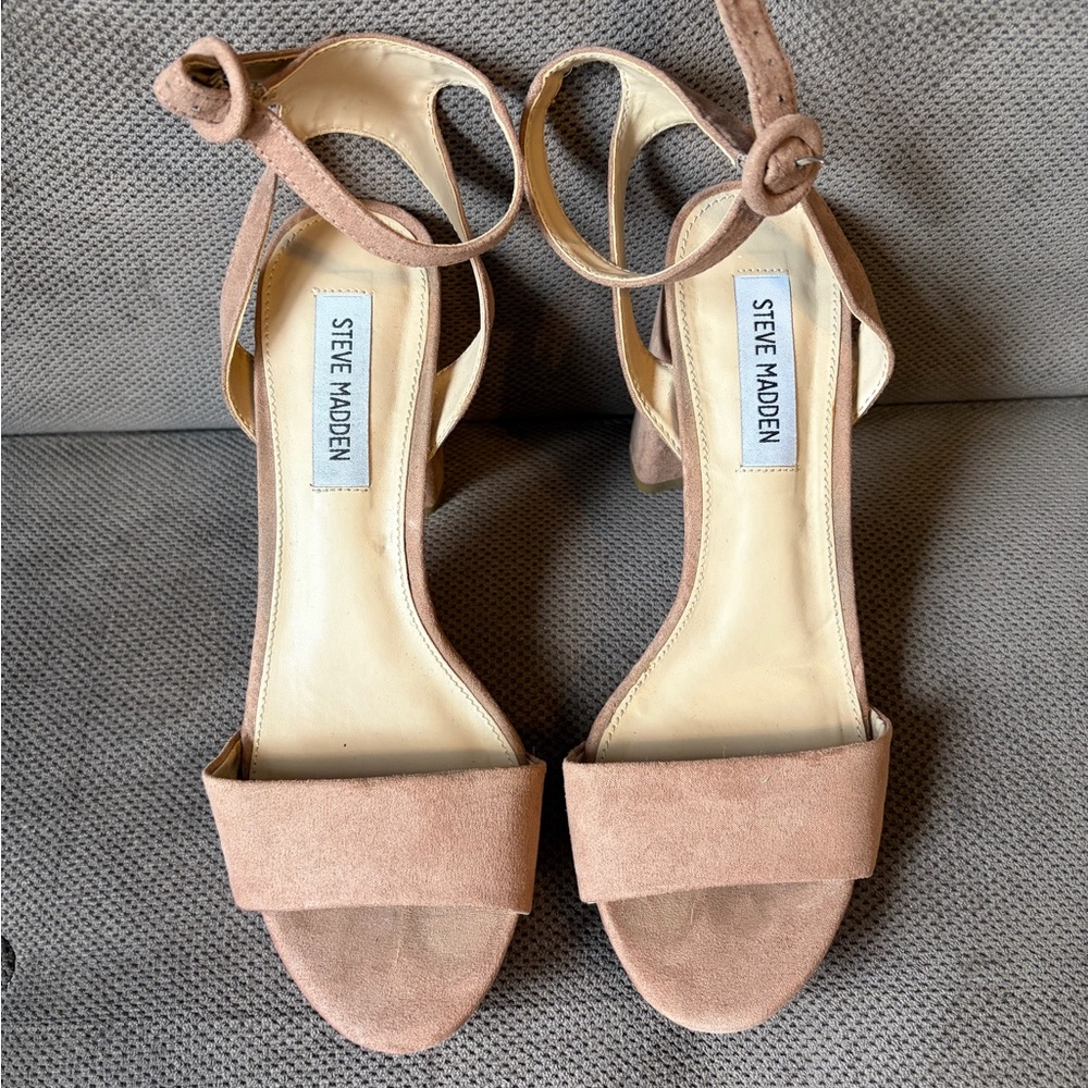 Steve Madden Women's Blush Suede Heels